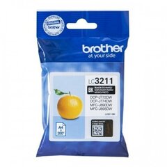 Brother Tusz LC-3211BK (Black) цена и информация | Картриджи для струйных принтеров | 220.lv