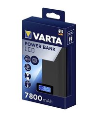 Резервное источник питания VARTA 7800mAh LCD цена и информация | Зарядные устройства Power bank | 220.lv
