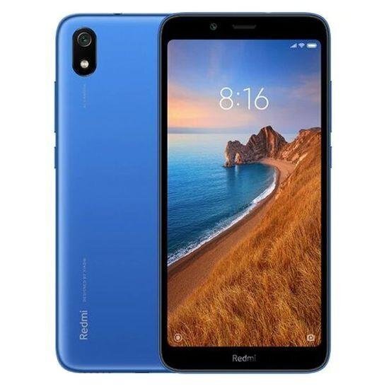 Xiaomi Redmi 7A, 2/32 GB, Dual SIM, Matte Blue cena un informācija | Mobilie telefoni | 220.lv