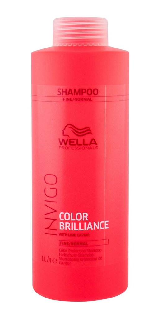 Šampūns krāsotiem matiem Wella Invigo Color Brilliance, 1000 ml цена и информация | Šampūni | 220.lv