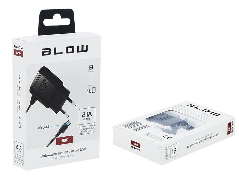 Kabelis BLOW micro USB, 5V/2.1A cena un informācija | Lādētāji un adapteri | 220.lv