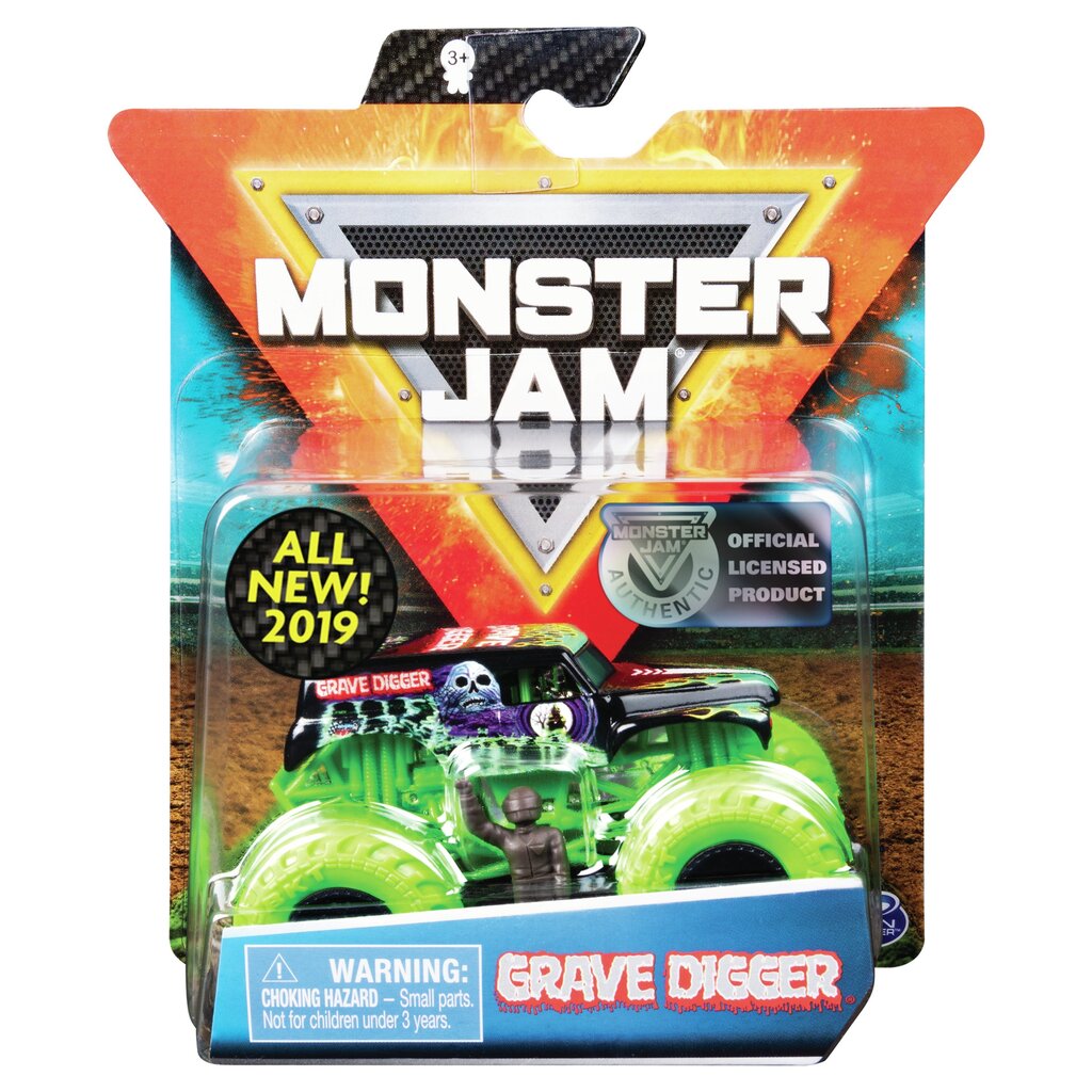 Džips Monster Jam 1:64, viens iepakojums, 6044941 цена и информация | Rotaļlietas zēniem | 220.lv