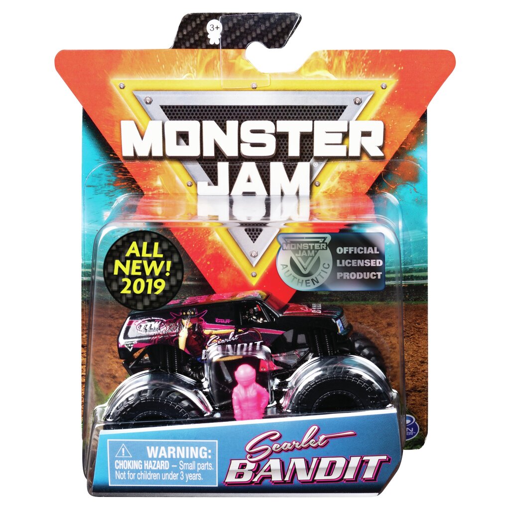 Džips Monster Jam 1:64, viens iepakojums, 6044941 cena un informācija | Rotaļlietas zēniem | 220.lv