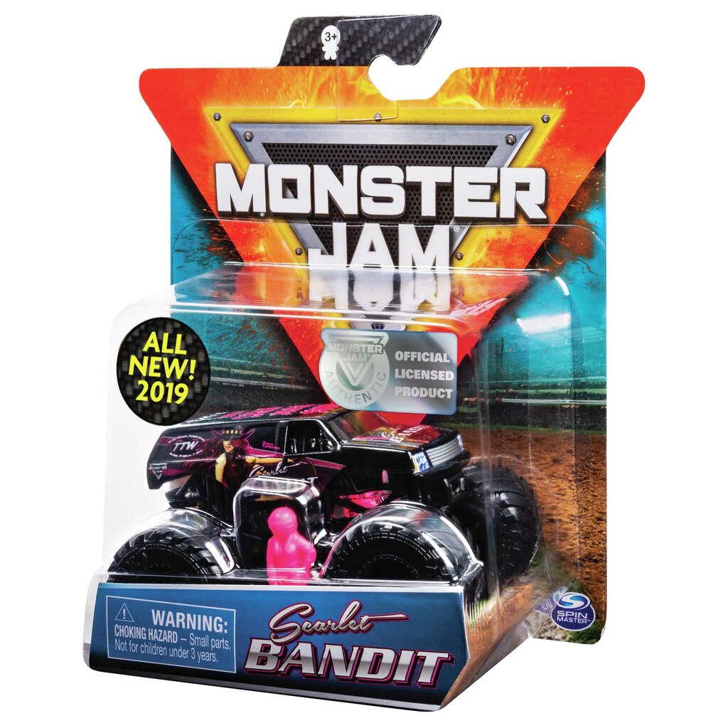 Džips Monster Jam 1:64, viens iepakojums, 6044941 cena un informācija | Rotaļlietas zēniem | 220.lv