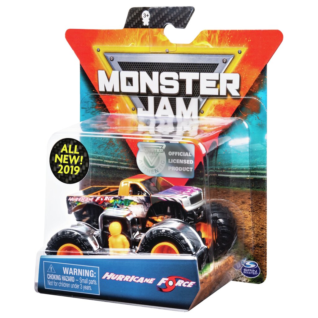 Džips Monster Jam 1:64, viens iepakojums, 6044941 cena un informācija | Rotaļlietas zēniem | 220.lv