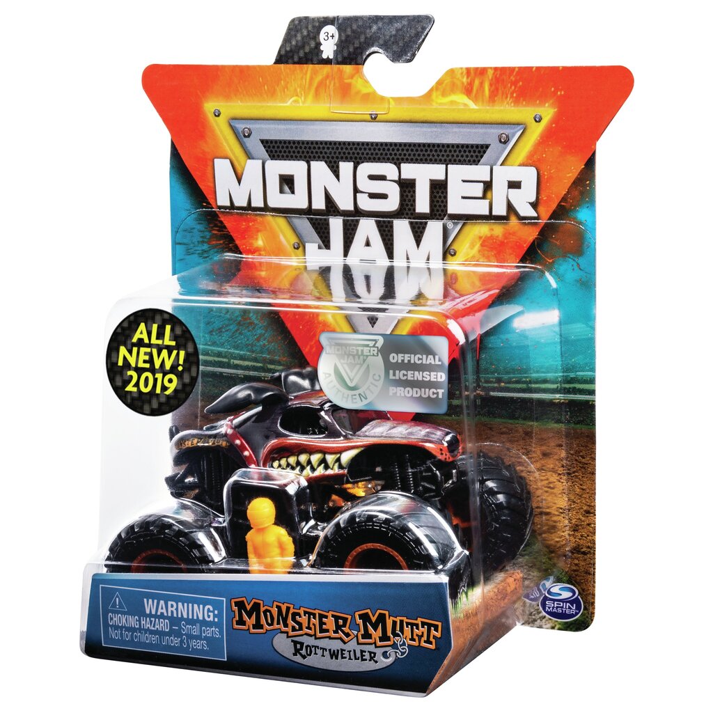 Džips Monster Jam 1:64, viens iepakojums, 6044941 cena un informācija | Rotaļlietas zēniem | 220.lv