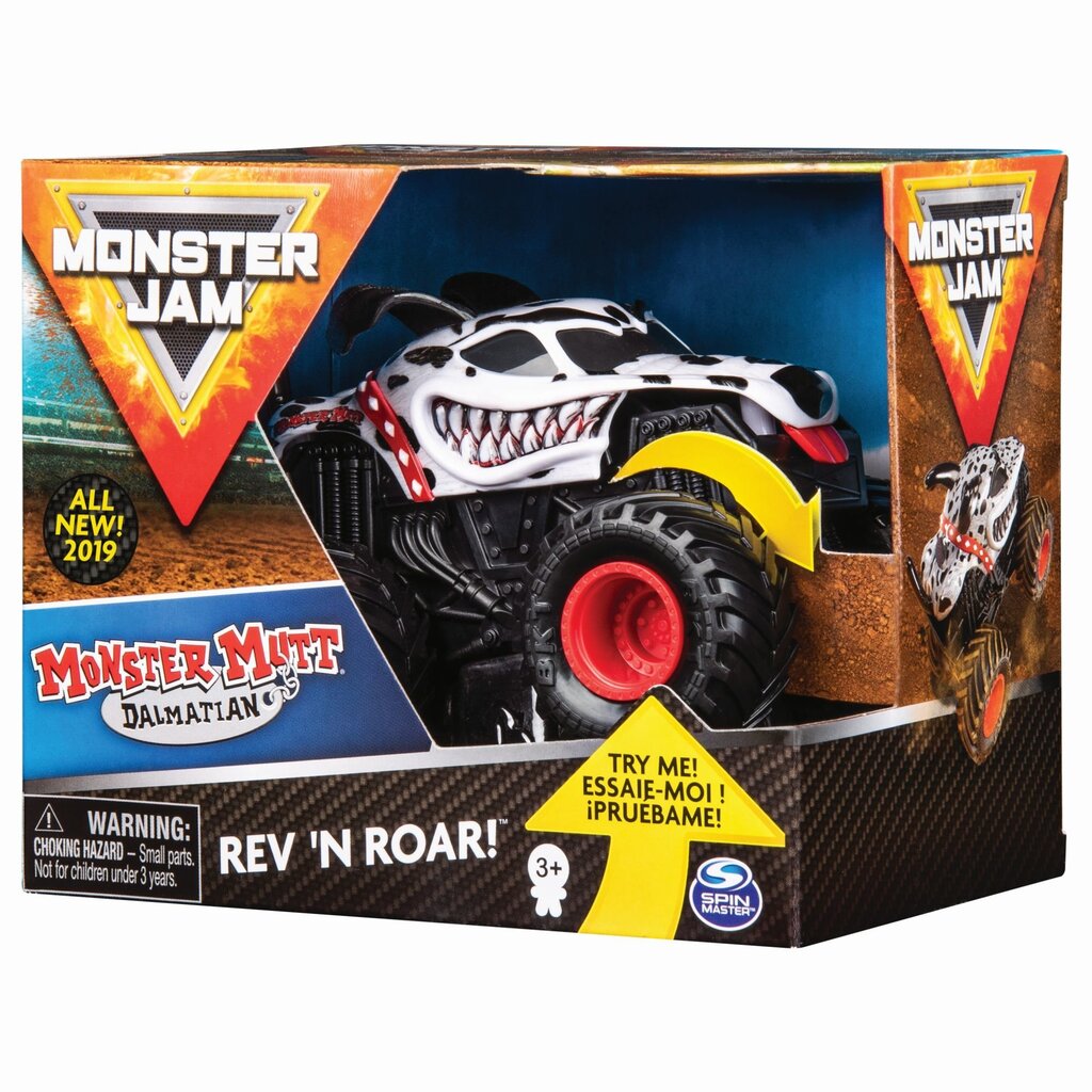 Džips Monster Jam Rev & Roar 1:43, 6044990 cena un informācija | Rotaļlietas zēniem | 220.lv