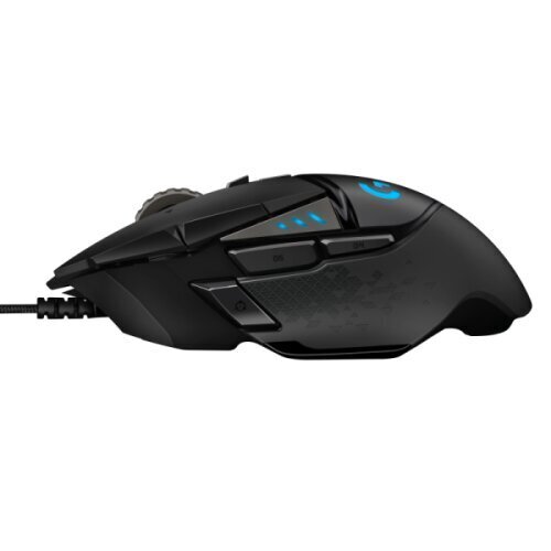 Logitech G502, melns цена и информация | Peles | 220.lv