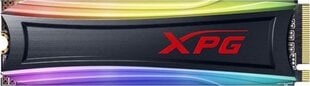 ADATA 1TB M.2 PCIe NVMe XPG SPECTRIX S40G RGB цена и информация | Внутренние жёсткие диски (HDD, SSD, Hybrid) | 220.lv