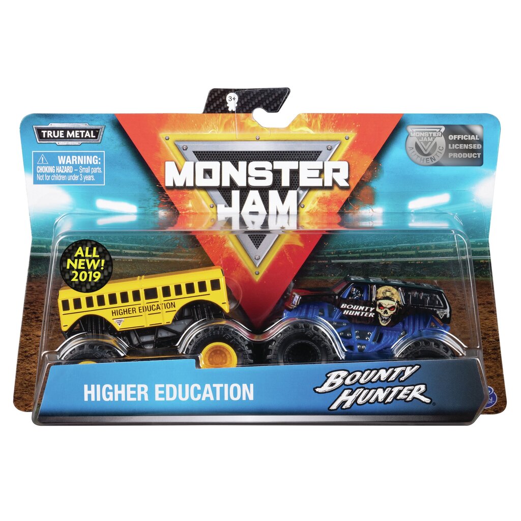 Džips Monster Jam 1:64, dubults iepakojums, 6044943 цена и информация | Rotaļlietas zēniem | 220.lv