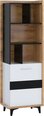 Полка Meblocross Box 06 1D, светло-коричневая/белая