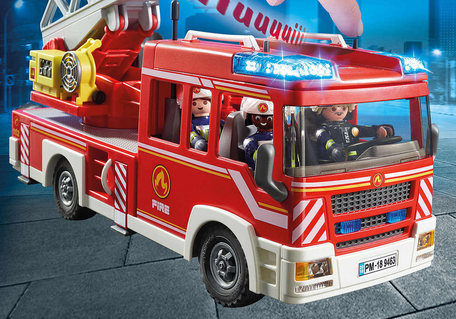 9463 PLAYMOBIL® City Action, Ugunsdzēsēji ar ūdens šļūteni cena un informācija | Konstruktori | 220.lv