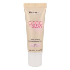 Hailaiteris Rimmel London Good To Glow 25 ml, 001 Notting Hill Glow, 001 Notting Hill Glow цена и информация | Пудры, базы под макияж | 220.lv