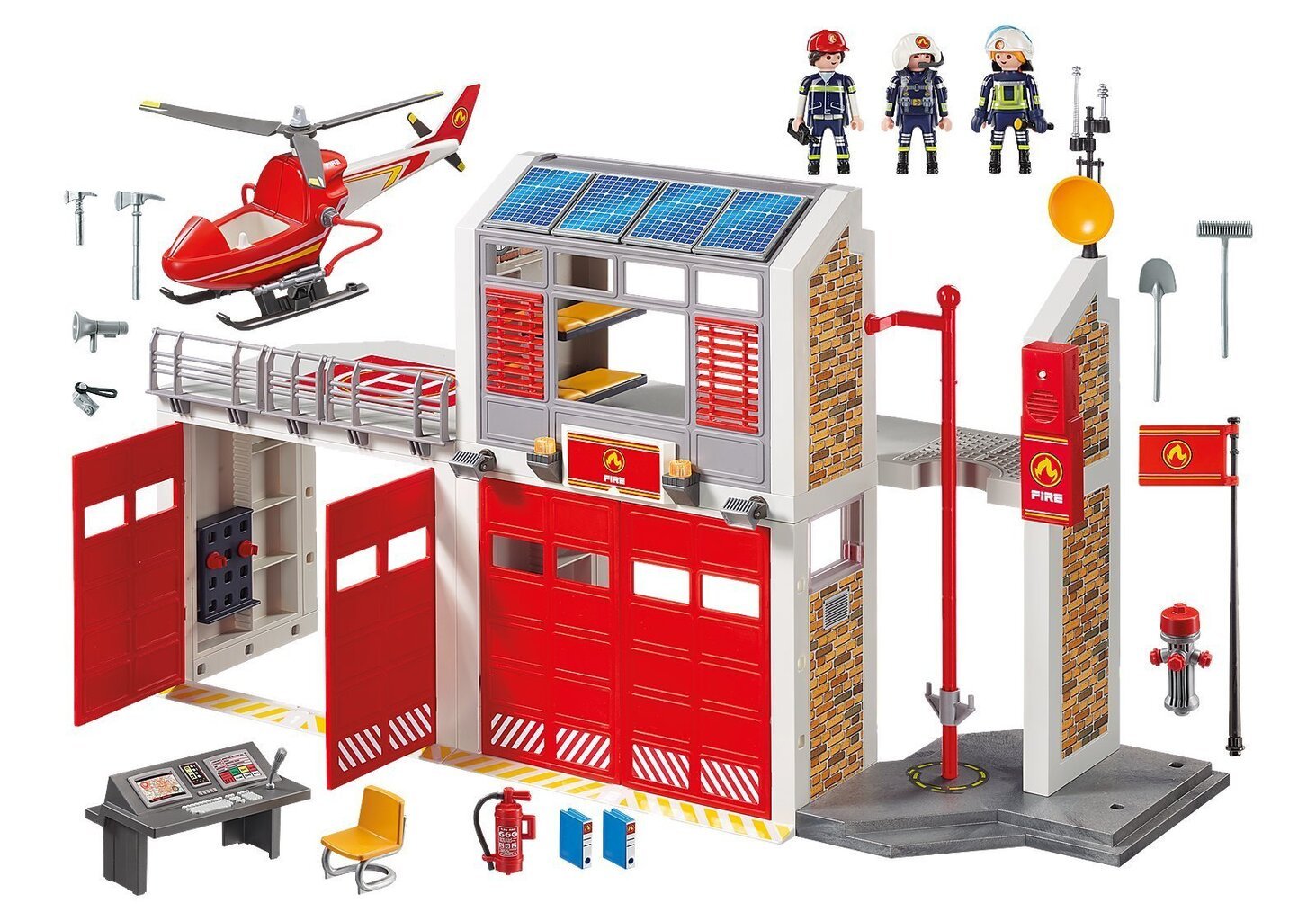 9462 PLAYMOBIL® City Action, Ugunsdzēsēju depo cena un informācija | Konstruktori | 220.lv