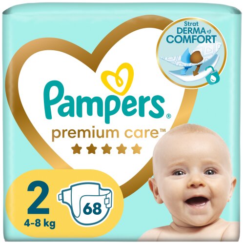 Autiņbiksītes Pampers Premium Care, Value Pack 2 izmērs, 68 gab. цена и информация | Autiņbiksītes | 220.lv