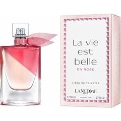 Tualetes ūdens Lancome La Vie Est Belle En Rose EDT sievietēm 50 ml cena un informācija | Sieviešu smaržas | 220.lv