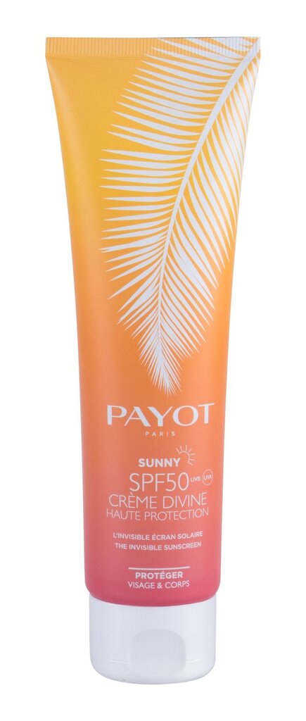 Aizsargājošs sejas un ķermeņa krēms Payot Divine Cream SPF50 150 ml цена и информация | Sauļošanās krēmi | 220.lv