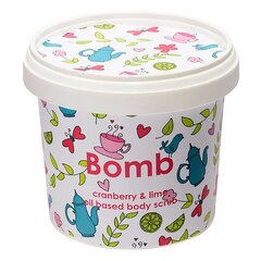 Ķermeņa skrubis Bomb Cosmetics Cranberry & Lime 400 g cena un informācija | Ķermeņa skrubji | 220.lv