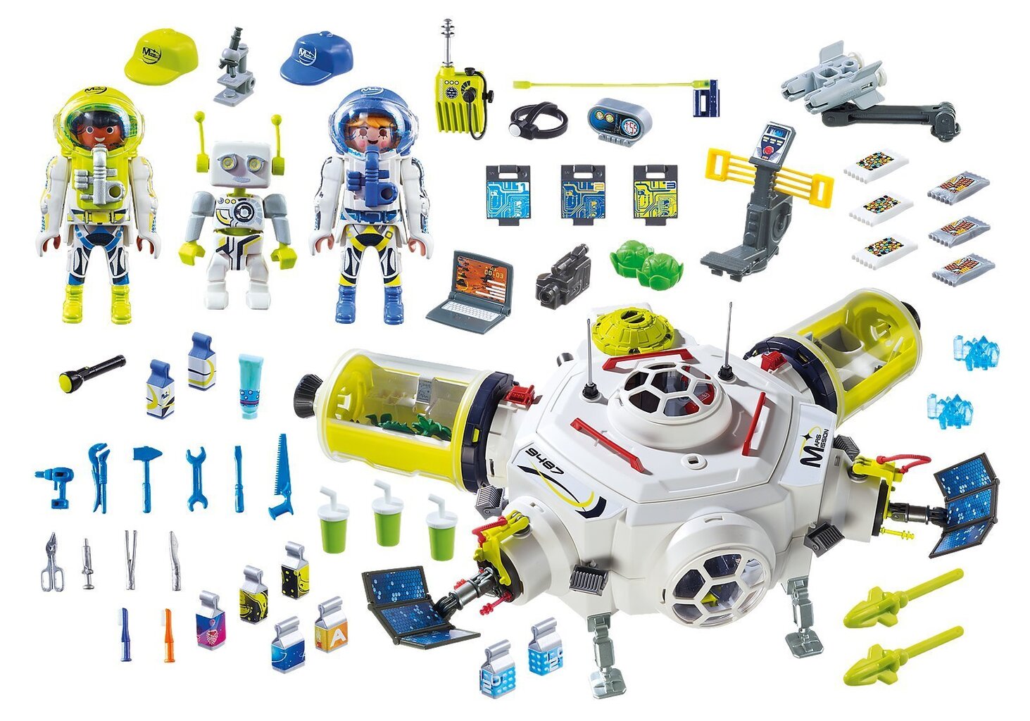 9487 PLAYMOBIL® Space, Marsa satelītsakaru stacija цена и информация | Konstruktori | 220.lv