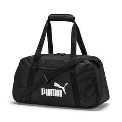 Сумка спортивная Puma Phase, 25 л, черная цена и информация | Спортивные сумки и рюкзаки | 220.lv