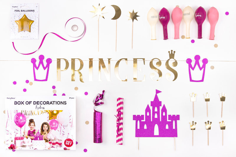 Svētku rotājumu komplekts Princess cena un informācija | Svētku dekorācijas | 220.lv