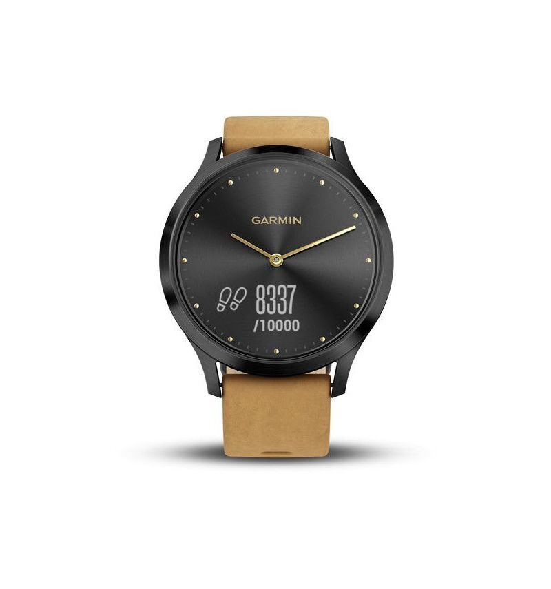 Garmin vívomove® HR Premium Onyx Black/Tan Suede cena un informācija | Viedpulksteņi (smartwatch) | 220.lv