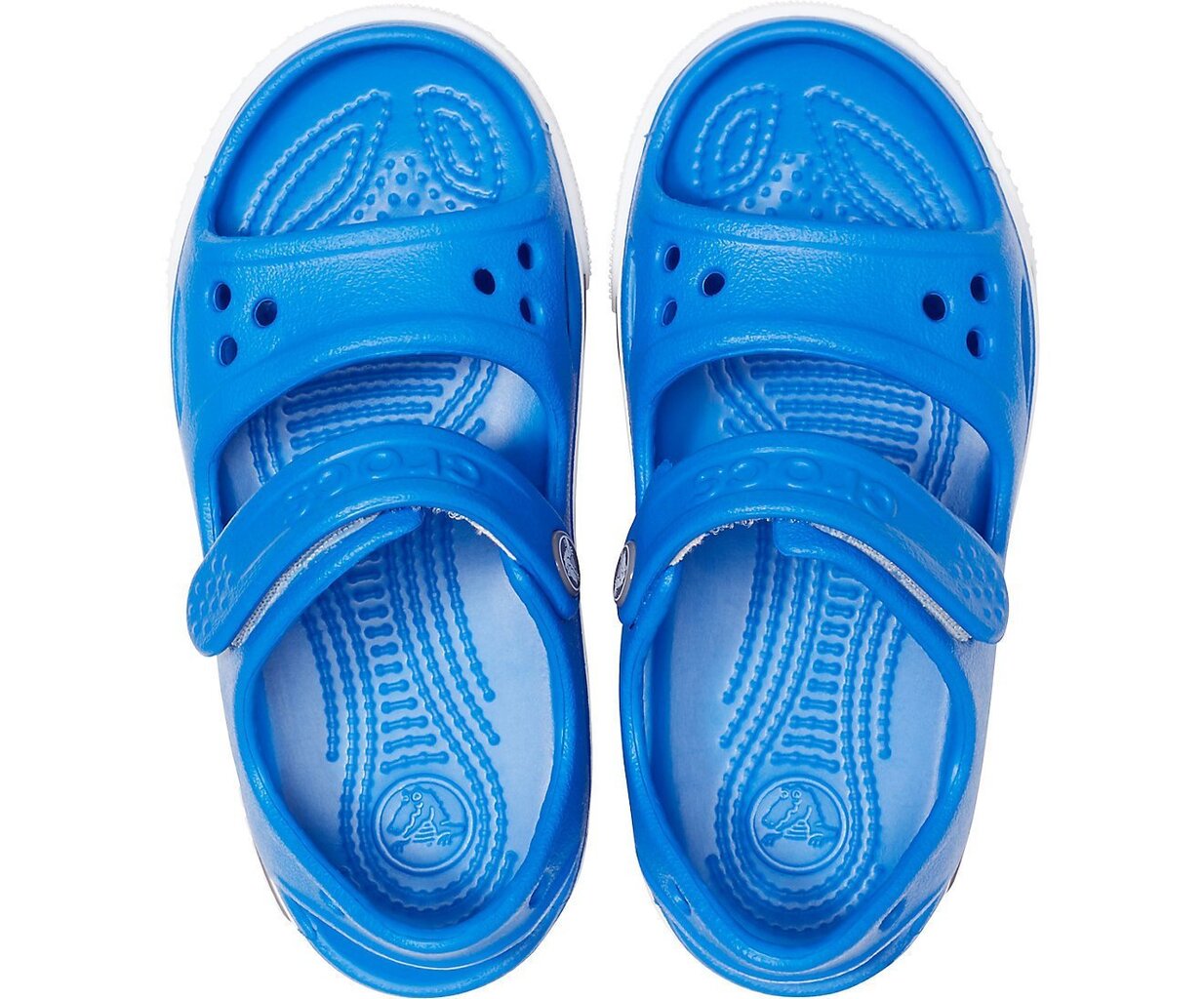 Sandales bērniem Crocs™ Crocband II Sandal, Bright Cobalt/Charcoal цена и информация | Bērnu sandales | 220.lv