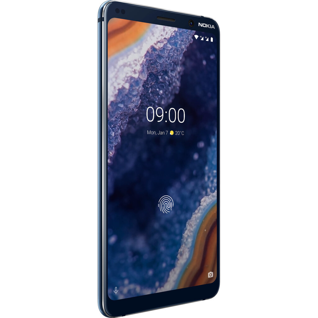 Nokia 9 PureView, 6/128, Dual SIM, Zils cena un informācija | Mobilie telefoni | 220.lv