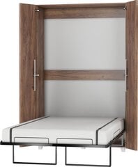 Откидная кровать Meblocross Teddy 120, 120x200 см, темно-коричневая цена и информация | Кровати | 220.lv