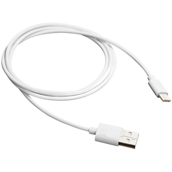 Canyon CNE-USBC1W, USB-C/USB-A, 1 m cena un informācija | Kabeļi un vadi | 220.lv