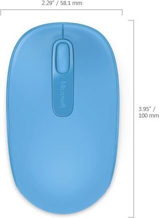 Microsoft 1850 - U7Z-00057, zils cena un informācija | Peles | 220.lv