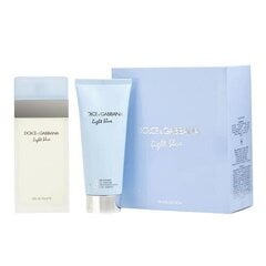 Dolce & Gabbana Light Blue komplekts sievietēm: EDT 100 ml + ķermeņa losjons 100 ml цена и информация | Женские духи | 220.lv