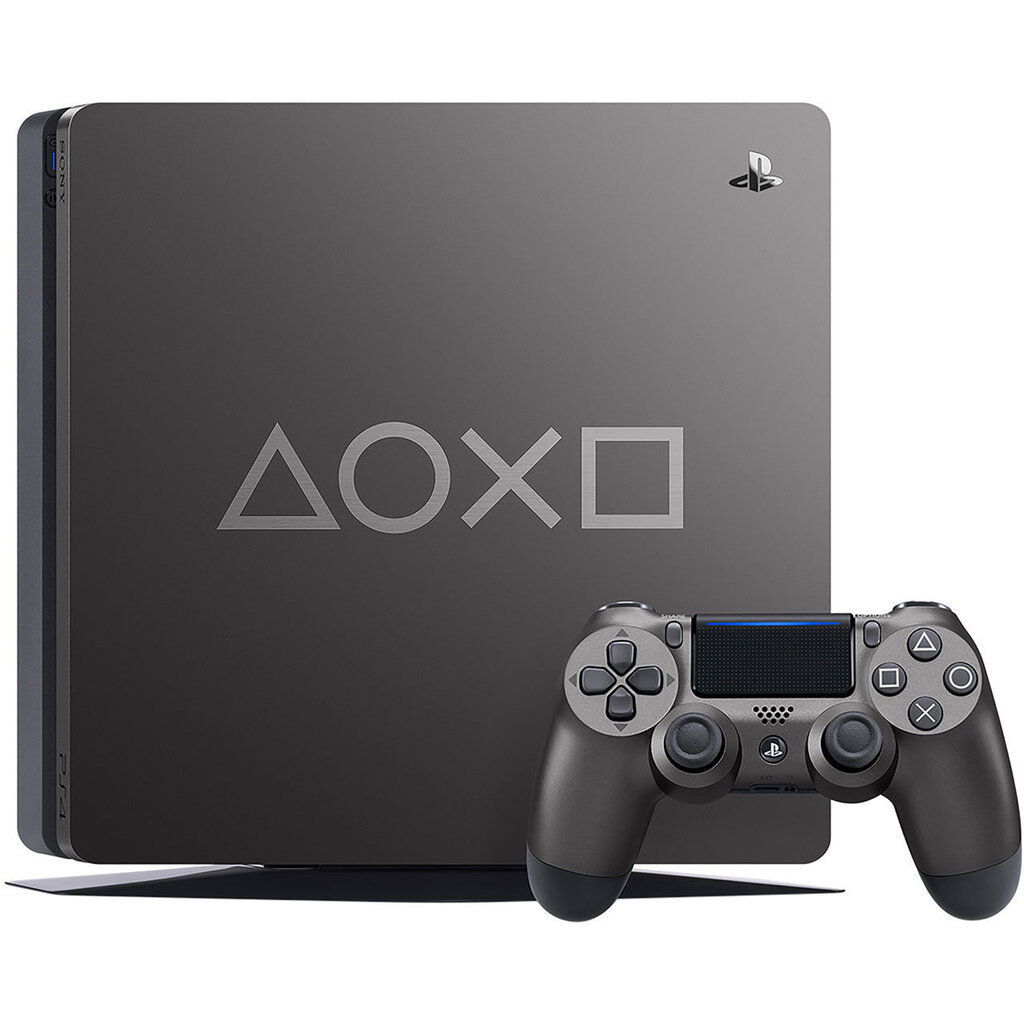 Sony PlayStation 4 (PS4) Slim, 1TB, Days of Play Limited Edition cena un informācija | Spēļu konsoles | 220.lv