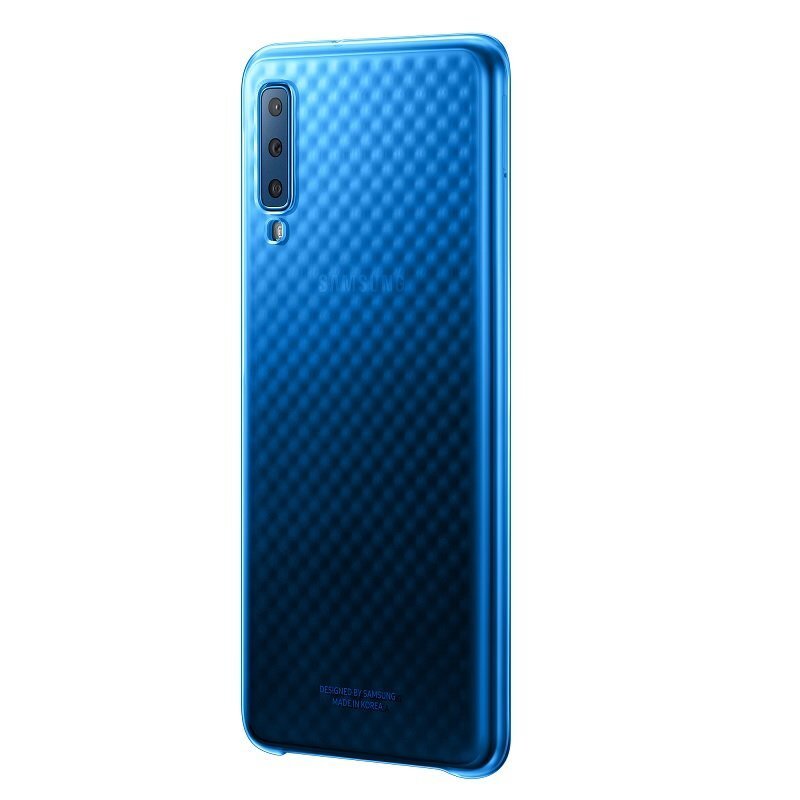 Samsung EF-AA750CLE Oriģināls Gradation aizmugures maks priekš Galaxy A7 2018 (A750) Zils cena un informācija | Telefonu vāciņi, maciņi | 220.lv