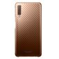 Samsung Galaxy A7(2018) Gradation caurspīdīgs vāciņš EF-AA750CF zelta krāsā cena un informācija | Telefonu vāciņi, maciņi | 220.lv