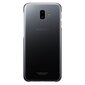 Samsung J6 Plus EF-AJ610CB Gradation caurspīdīgs vāciņš melns cena un informācija | Telefonu vāciņi, maciņi | 220.lv