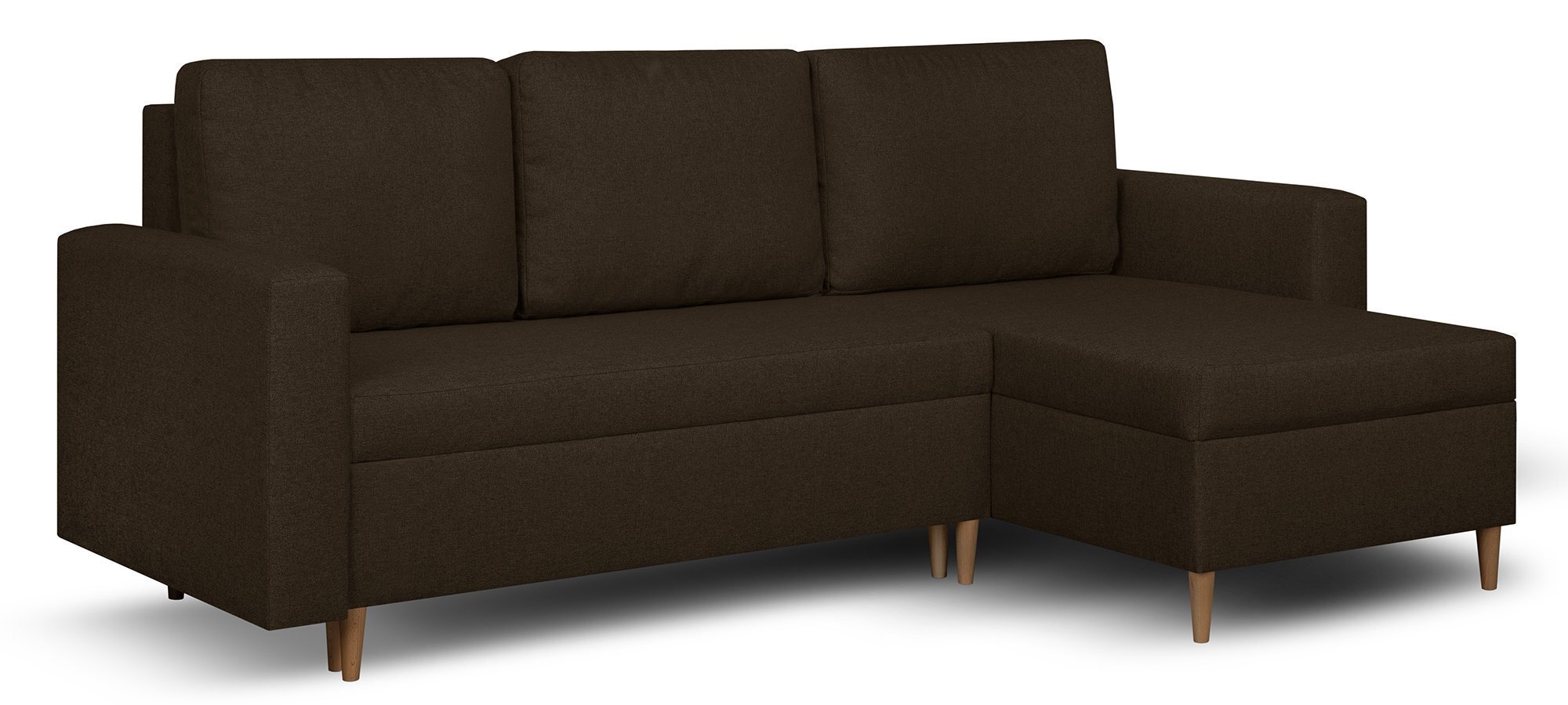 Universāls stūra dīvāns Bellezza Ken, brūns cena un informācija | Stūra dīvāni | 220.lv