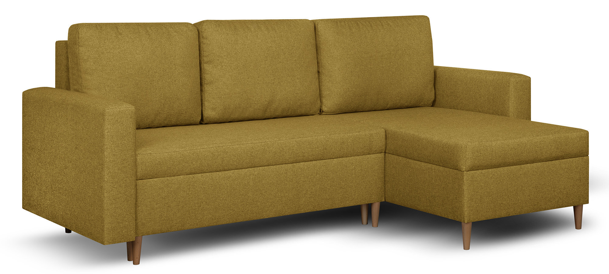 Universāls stūra dīvāns Bellezza Ken, dzeltens cena un informācija | Stūra dīvāni | 220.lv