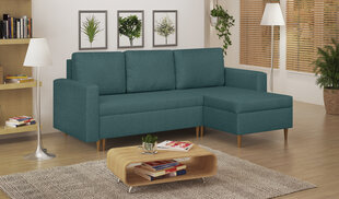 Universāls stūra dīvāns Bellezza Ken, zaļš cena un informācija | Stūra dīvāni | 220.lv