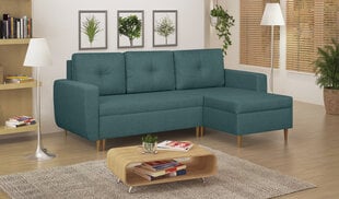 Universāls stūra dīvāns Bellezza Doro, zaļš cena un informācija | Stūra dīvāni | 220.lv