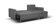 Universāls stūra dīvāns Bellezza Ken, melns cena un informācija | Stūra dīvāni | 220.lv