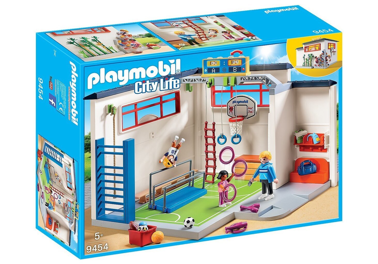 9454 PLAYMOBIL® City Life, Sporta zāle cena un informācija | Konstruktori | 220.lv