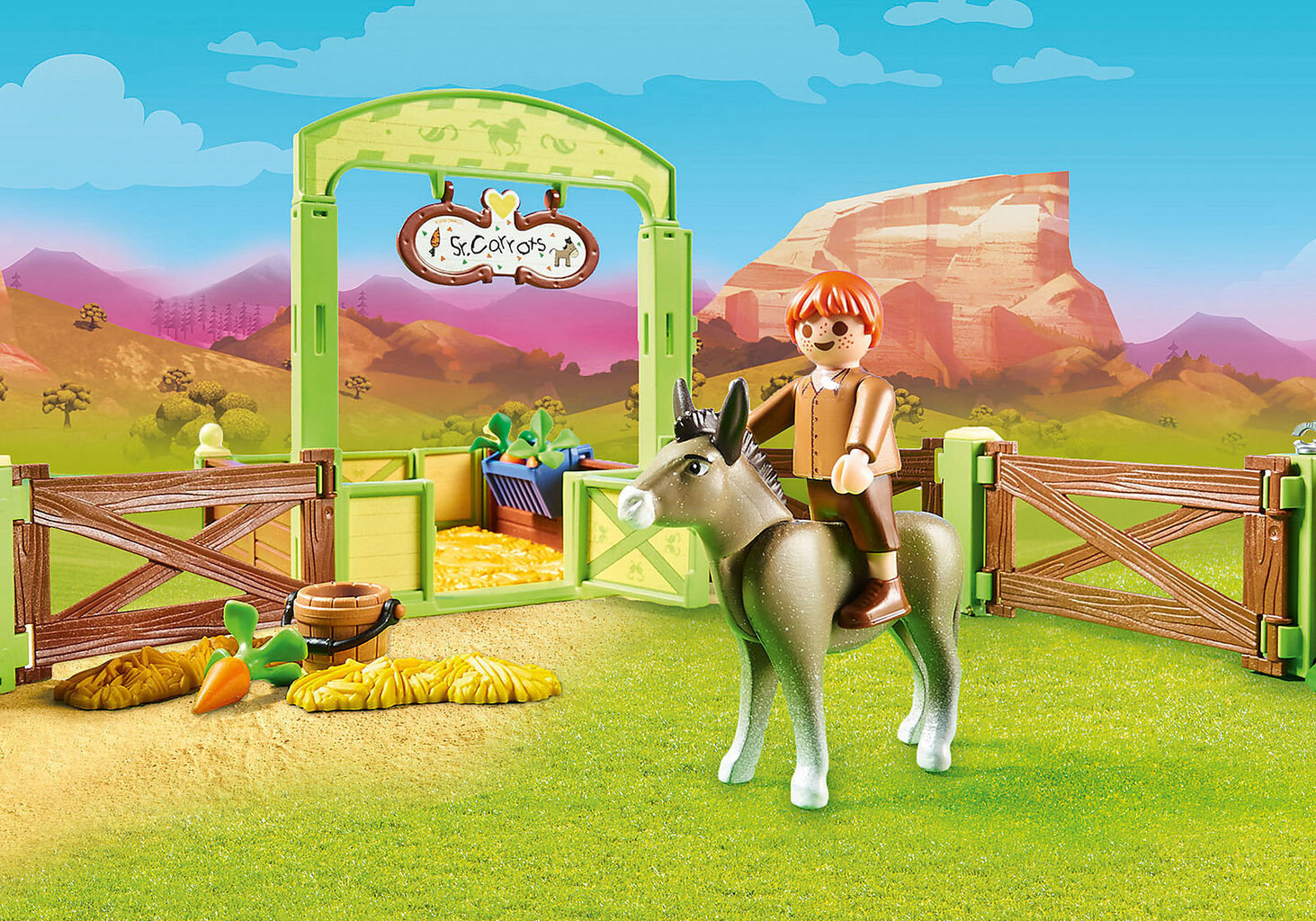 70120 PLAYMOBIL® DreamWork Spirit, Snips un ēzelīša kungs Morka cena un informācija | Konstruktori | 220.lv