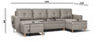 Universāls stūra dīvāns Bellezza Doro Max, brūns cena un informācija | Stūra dīvāni | 220.lv