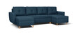 Universāls stūra dīvāns Bellezza Doro Max, tumši zils цена и информация | Stūra dīvāni | 220.lv
