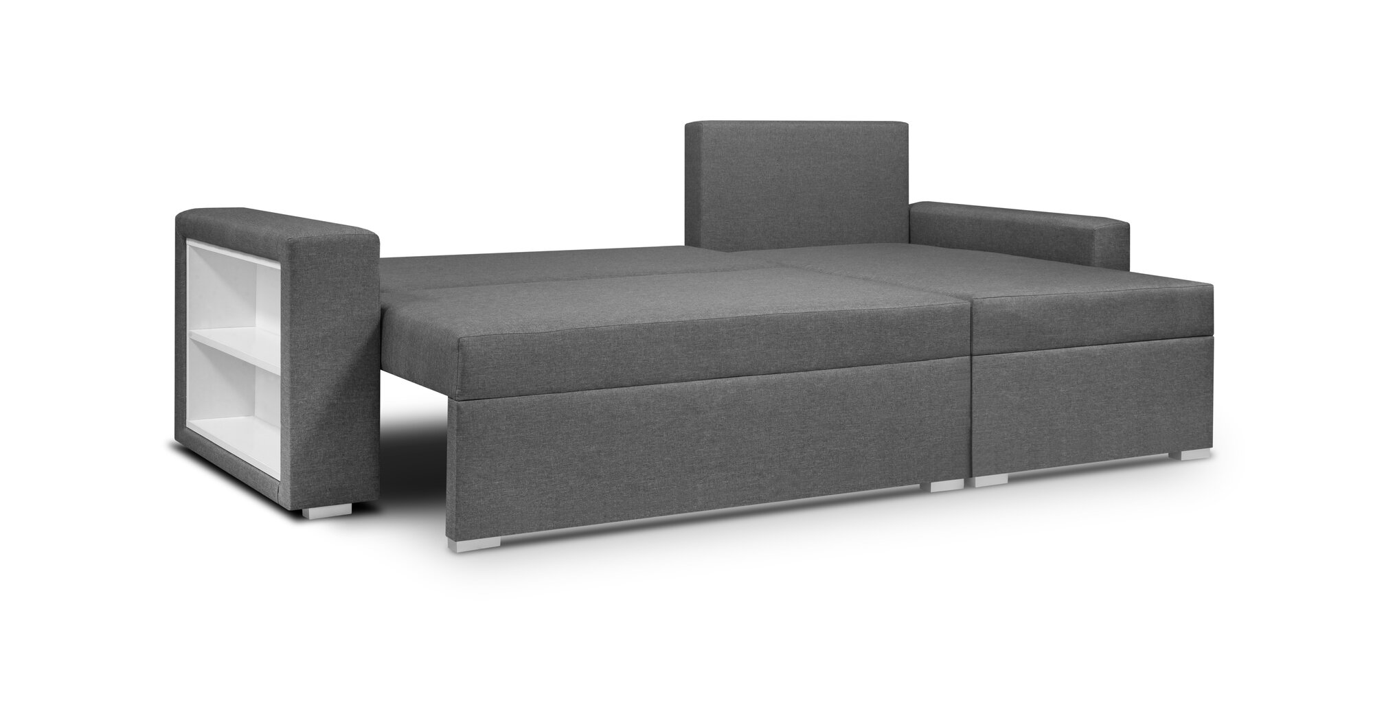 Universāls mīkstais stūra dīvāns Bellezza Sam, brūns/krēmkrāsas цена и информация | Stūra dīvāni | 220.lv
