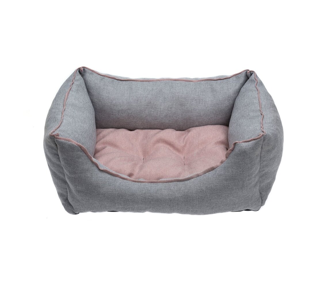 Comfy guļvieta Emma SOFIA grey/pink, S cena un informācija | Suņu gultas, spilveni, būdas | 220.lv