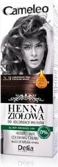 Matu krāsa Delia Cosmetics Cameleo Henna Herbal 75 g, 3.3 Chocolate Brown cena un informācija | Matu krāsas | 220.lv