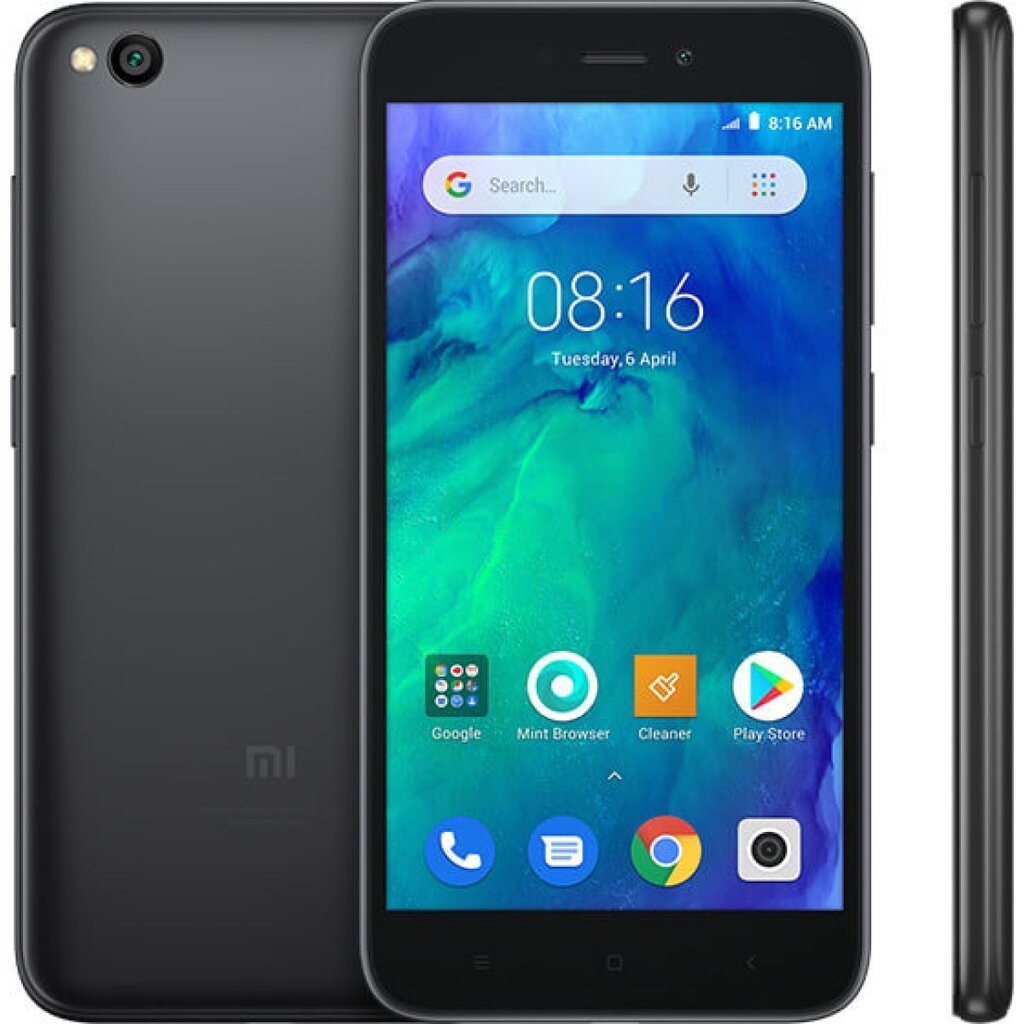 Xiaomi Redmi GO, 1/16GB, Dual SIM Black цена и информация | Mobilie telefoni | 220.lv