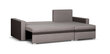 Universāls mīkstais stūra dīvāns Bellezza Asto1, tumši zils/gaiši pelēks cena un informācija | Stūra dīvāni | 220.lv